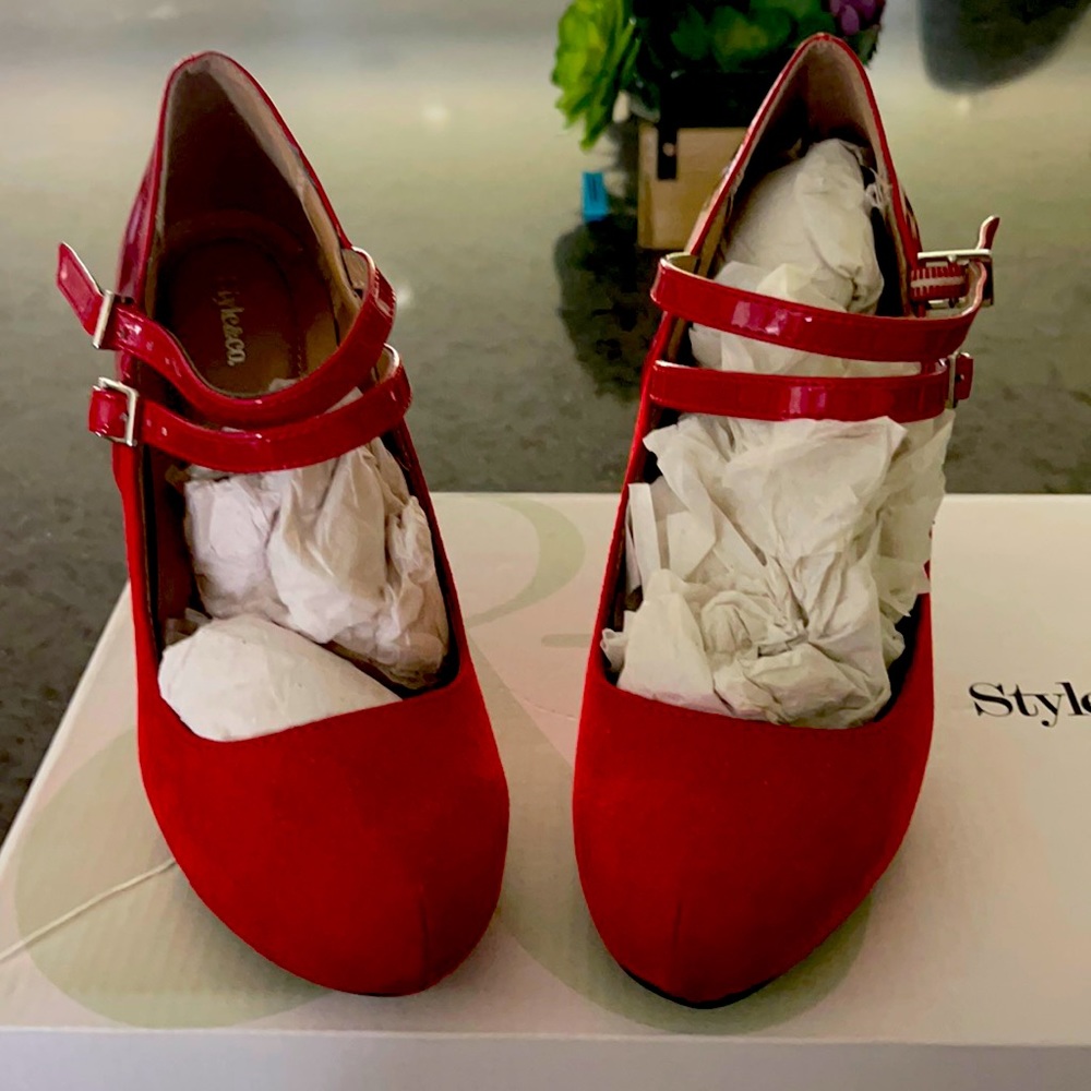 Beautiful red shoes